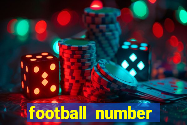 football number necklaces gold