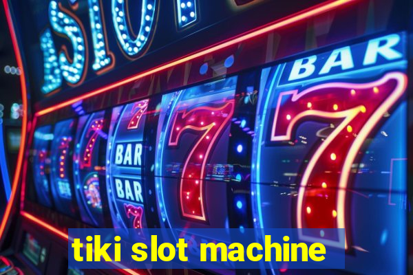 tiki slot machine