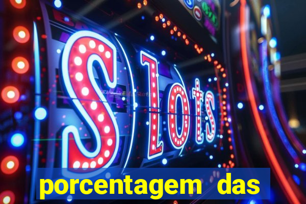 porcentagem das plataformas de slots