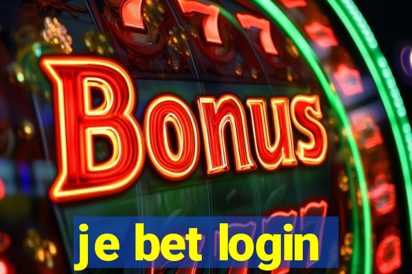 je bet login