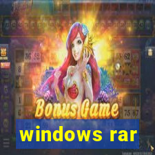 windows rar