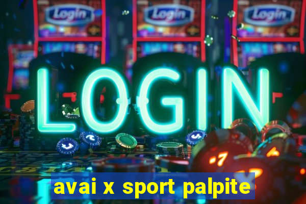 avai x sport palpite