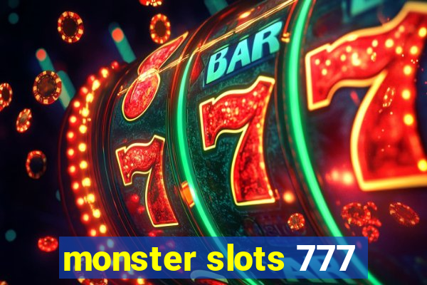 monster slots 777