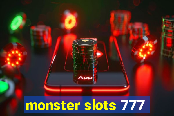 monster slots 777