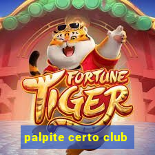 palpite certo club