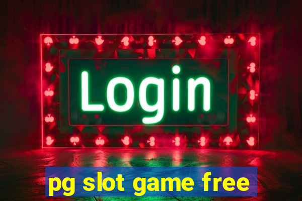 pg slot game free