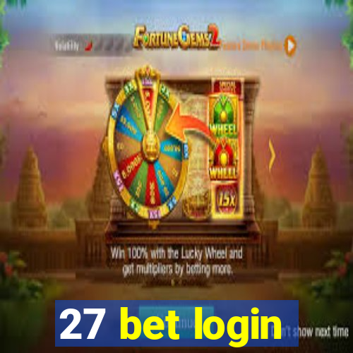 27 bet login