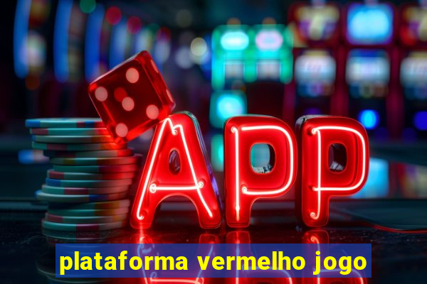 plataforma vermelho jogo