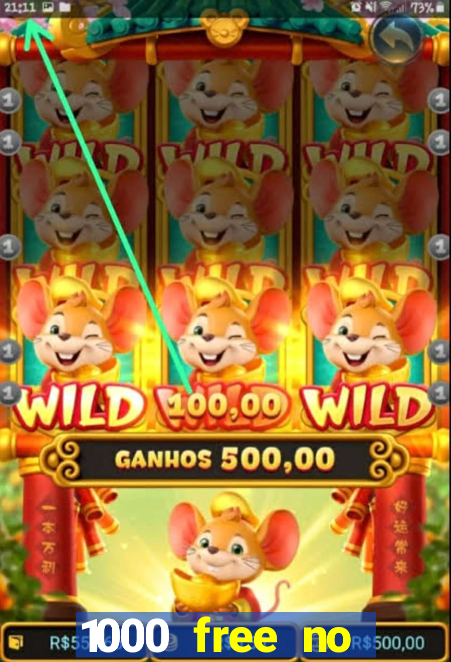 1000 free no deposit casino