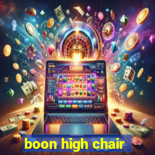 boon high chair