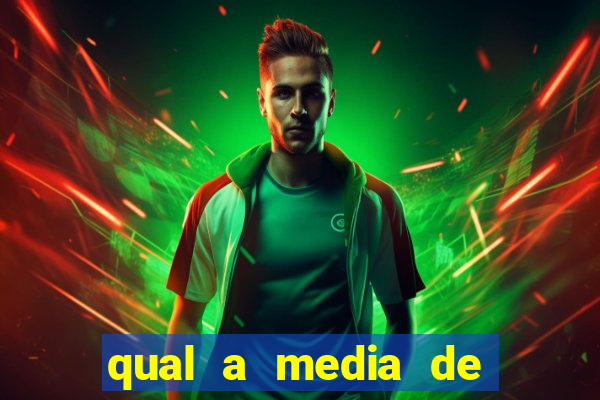 qual a media de escanteios por jogo