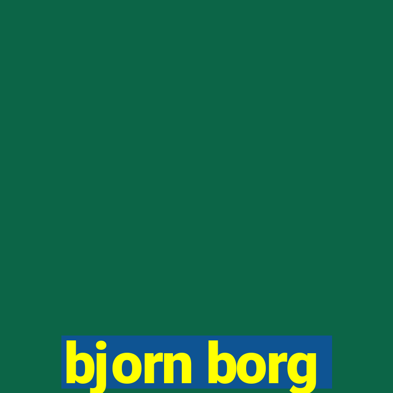 bjorn borg