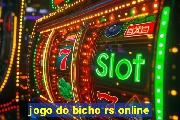 jogo do bicho rs online