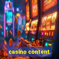 casino content