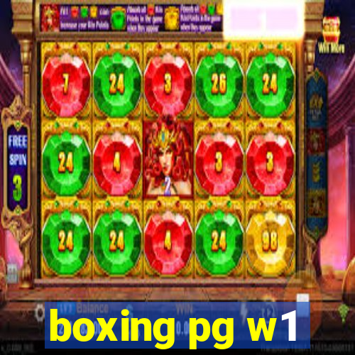 boxing pg w1