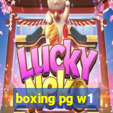 boxing pg w1