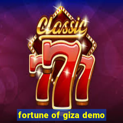 fortune of giza demo