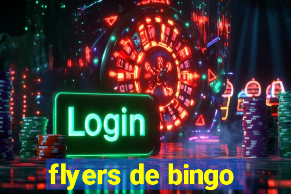 flyers de bingo