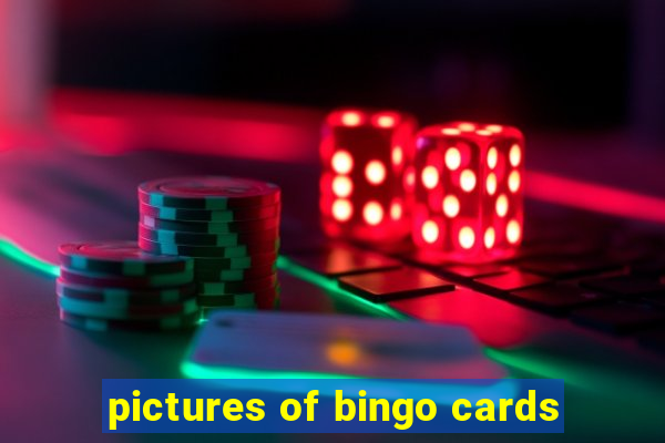 pictures of bingo cards