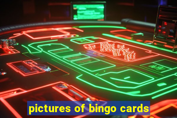 pictures of bingo cards