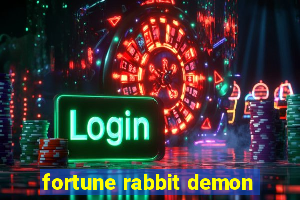 fortune rabbit demon