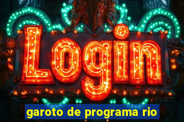 garoto de programa rio