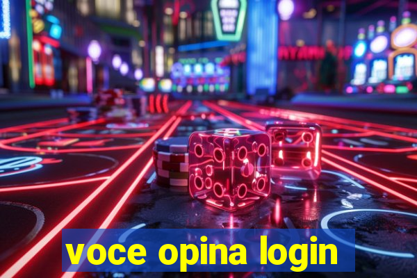 voce opina login