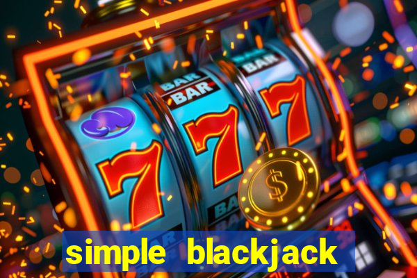 simple blackjack java code