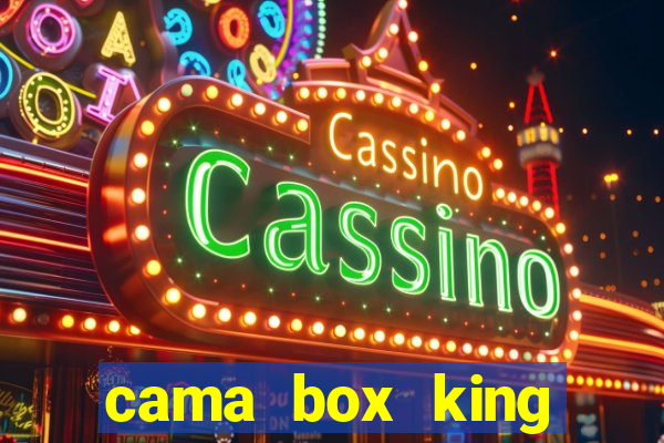 cama box king casas bahia