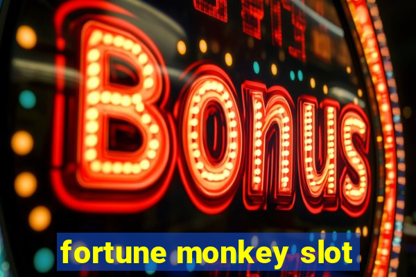 fortune monkey slot