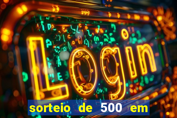 sorteio de 500 em cash toda segunda feira novibet como funciona