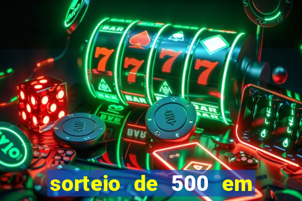 sorteio de 500 em cash toda segunda feira novibet como funciona