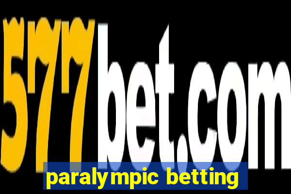 paralympic betting