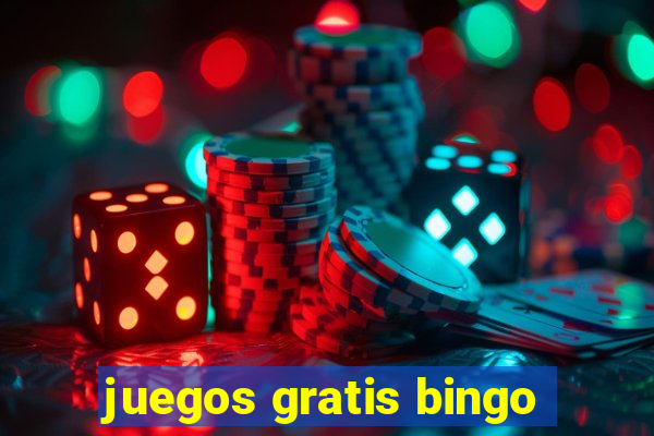 juegos gratis bingo