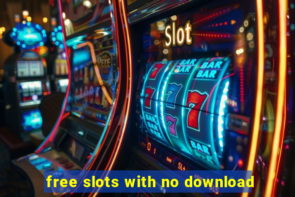 free slots with no download