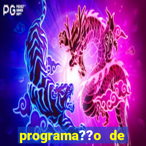 programa??o de jogos de futebol