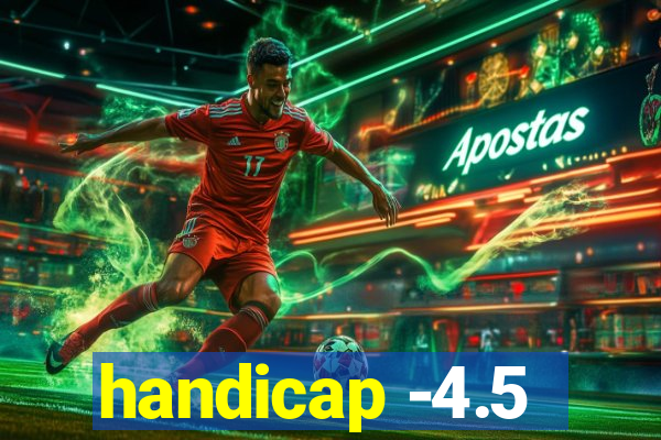 handicap -4.5