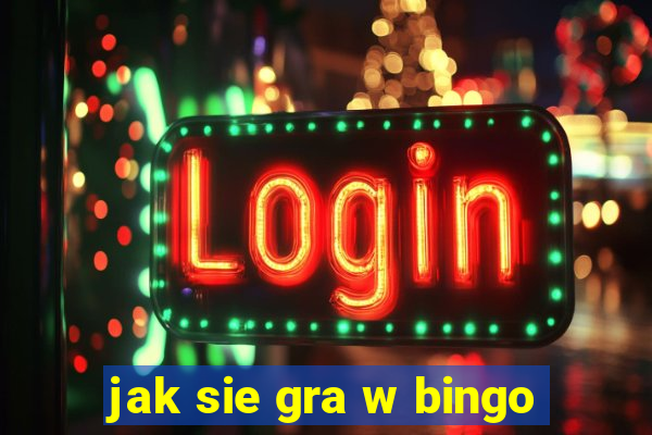 jak sie gra w bingo