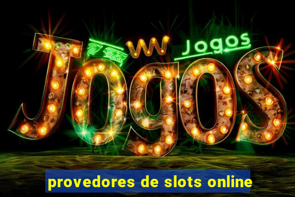 provedores de slots online