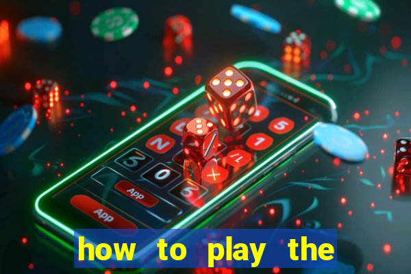 how to play the buffalo slot machine