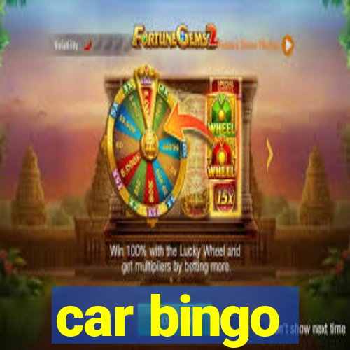 car bingo