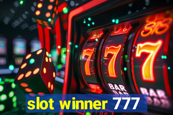 slot winner 777