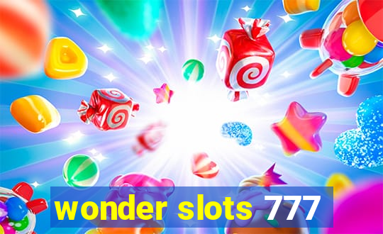 wonder slots 777