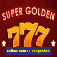 onibus santos congonhas