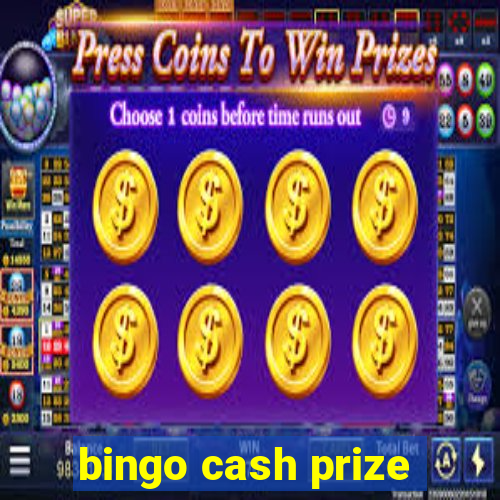 bingo cash prize