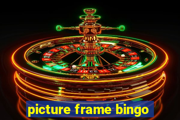 picture frame bingo