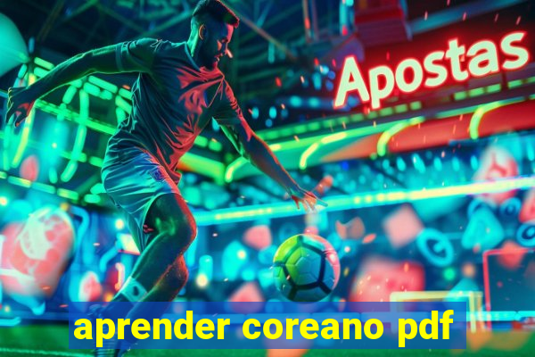 aprender coreano pdf