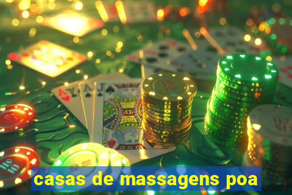 casas de massagens poa