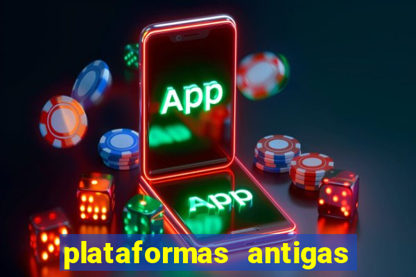 plataformas antigas de jogos