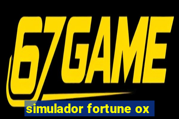 simulador fortune ox